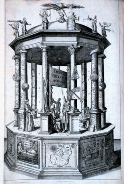 The iconic frontispiece to the Rudolphine Tables celebrates the great astronomers of the past: Hipparchus, Ptolemy, Copernicus, and most prominently, Tycho Brahe.