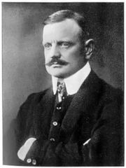 Jean Sibelius (1865–1957), a Finnish composer of classical music.