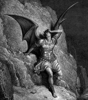 Gustave Doré's depiction of Satan from John Milton's Paradise Lost