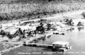 Caribbean Club in Key Largo, Florida was Fisher's last project 1950s era photo from Florida Photographic Collection