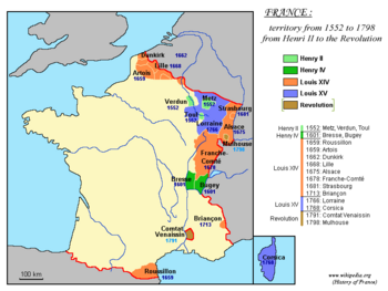 Growth of France under Louis XIV (1643–1715)