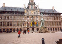 Antwerp Stadhuis (City Hall) at the Grote Markt (Main Square)