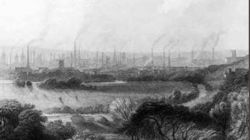 Manchester (or Cottonopolis as it was sometimes referred) during the early 19th century.