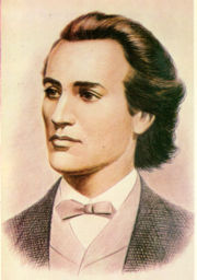 Mihai Eminescu, national poet of Romania and Moldova