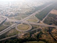 Faizabad interchange: Gateway to the capital Islamabad.