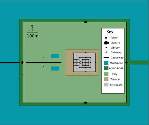 A plan of Angkor Wat