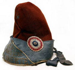 A Phrygian cap from 1790s France