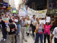 Protest against the corralito (2002).