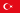 The flag of Turkey