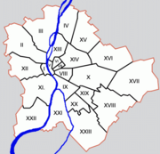 The District Map of Budapest