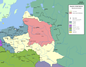 The Polish-Lithuanian Commonwealth after the First Partition (1772)