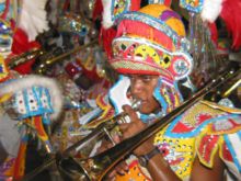 Junkanoo celebration in the Bahamas