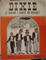 Sheet music for "Dixie"