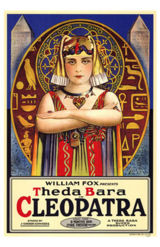 Film poster for the 1917 Cleopatra film.