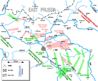 Second phase of the battle: Polish counterattack.