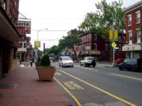 Ferry Street, just east of downtown is the Ironbound, Newark's vibrant Brazilian/Portuguese neighborhood.