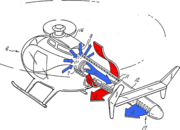 Diagram showing the movement of air through the NOTAR system.