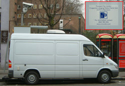 The London congestion charge scheme uses two hundred and thirty cameras and ANPR to help monitor vehicles in the charging zone