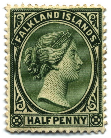 Image:Stamp Falkland Islands 1891 0.5p.jpg