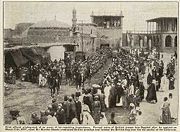 British troops entering Baghdad.