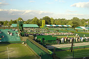 Evening on the first Friday of the 2004 championships