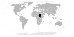 Location of Sudan