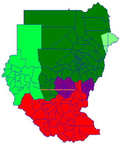 Image:Sudan political regions July 2006.png