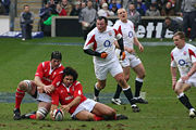 Welsh forward Colin Charvis who has scored more tries than any other forward for Wales.