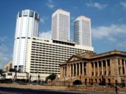 The World Trade Centre in Colombo.