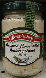 Prepared horseradish