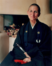 Western Buddhist nun.