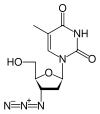 The antiviral drug Zidovudine - AZT