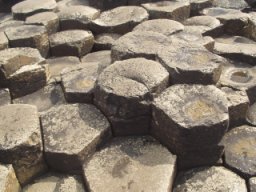 The Giant's Causeway, in Ireland