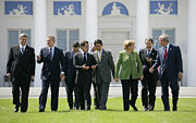 The EU participates in all G8 summits (Heiligendamm, Germany)