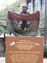 Memorial to the Hungarian revolutionaries in Cleveland, Ohio.