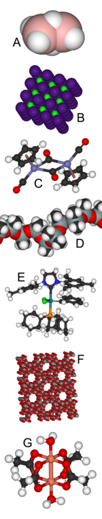 Inorganic compounds show rich variety: A: Diborane features unusual bonding B: Caesium chloride has an archetypal crystal structure C: Fp2 is an organometallic complex  D: Silicone's uses range from breast implants to Silly Putty E: Grubbs' catalyst won the 2005 Nobel Prize for its discoverer F: Zeolites find extensive use as molecular sieves G: Copper(II) acetate surprised theoreticians with its diamagnetism