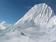 The peaks of the Andes are the source of many Peruvian rivers.