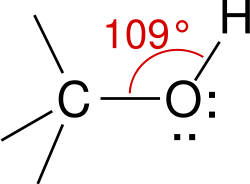 Functional group of an alcohol molecule. The carbon atom is attached to other carbon atom(s) or a hydrogen atom.