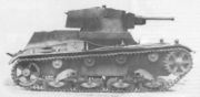 Polish 7TP light tank.