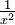 \tfrac{1}{x^2}