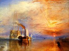 The Fighting T�m�raire tugged to her last Berth to be broken, J.M.W. Turner