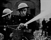 Members of the London Auxiliary Firefighting Service.