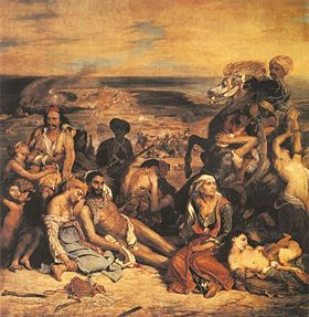 Eug�ne Delacroix's Massacre of Chios