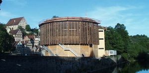 Globe-Theater, Schw�bisch Hall, Baden-W�rttemberg, Germany