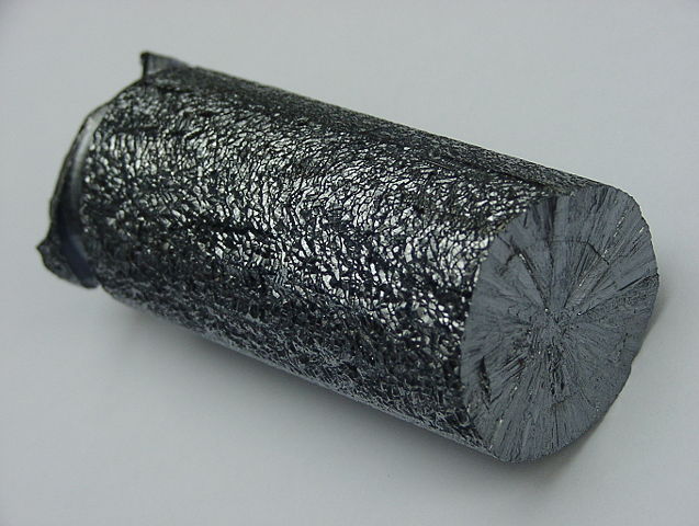 Image:Polycrystalline silicon rod.jpg