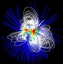 Surface magnetic field of SU�Aur (a young star of T Tauri type), reconstructed by means of Zeeman-Doppler imaging