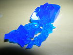 Crystal of copper(II)sulfate4���5H2O