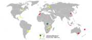 Cobalt output in 2005