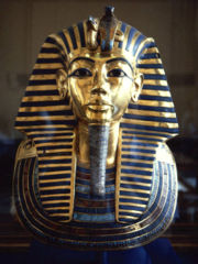 Funerary mask of Tutankhamun