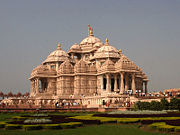 Akshardham Temple in New Delhi.